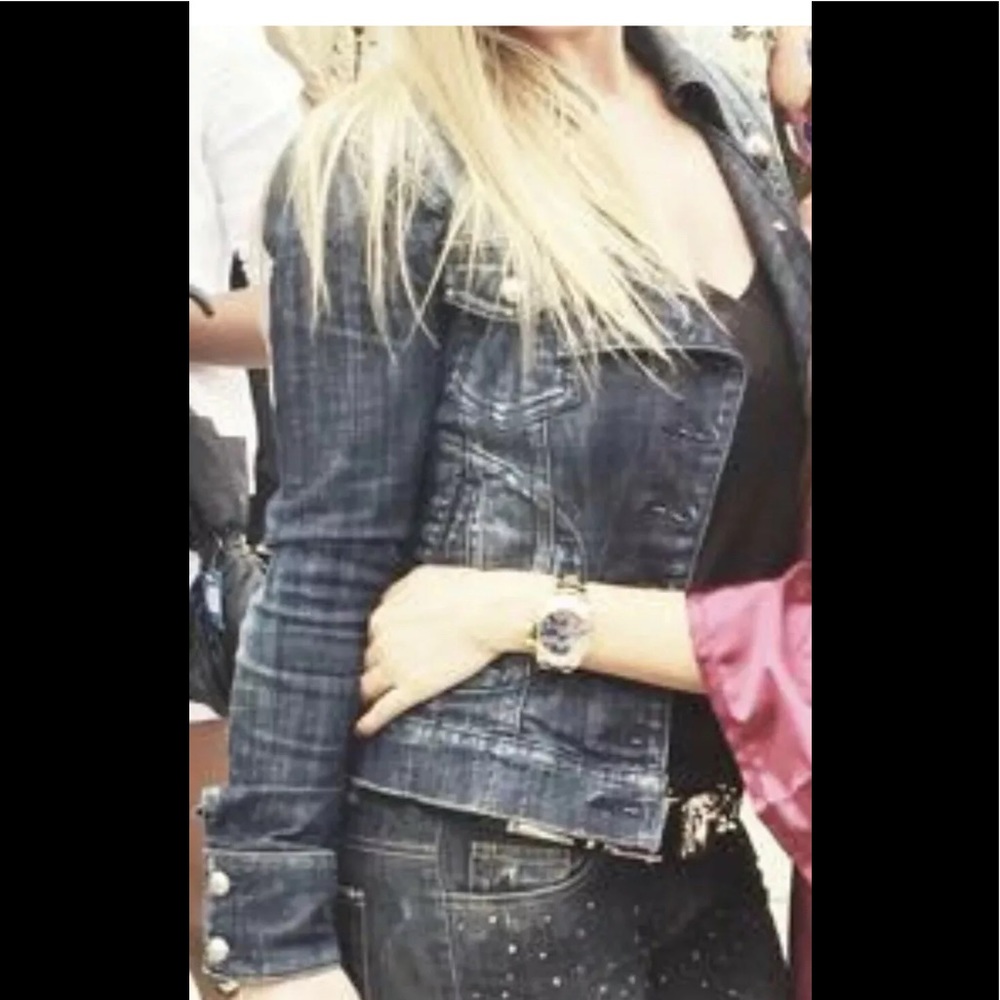 Miss sixty 60 denim jacket jean